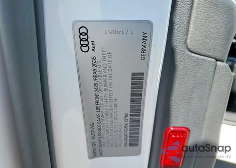 2021 Audi A4 Premium 40 из США, поврежденный, VIN WAUABAF45MN013704